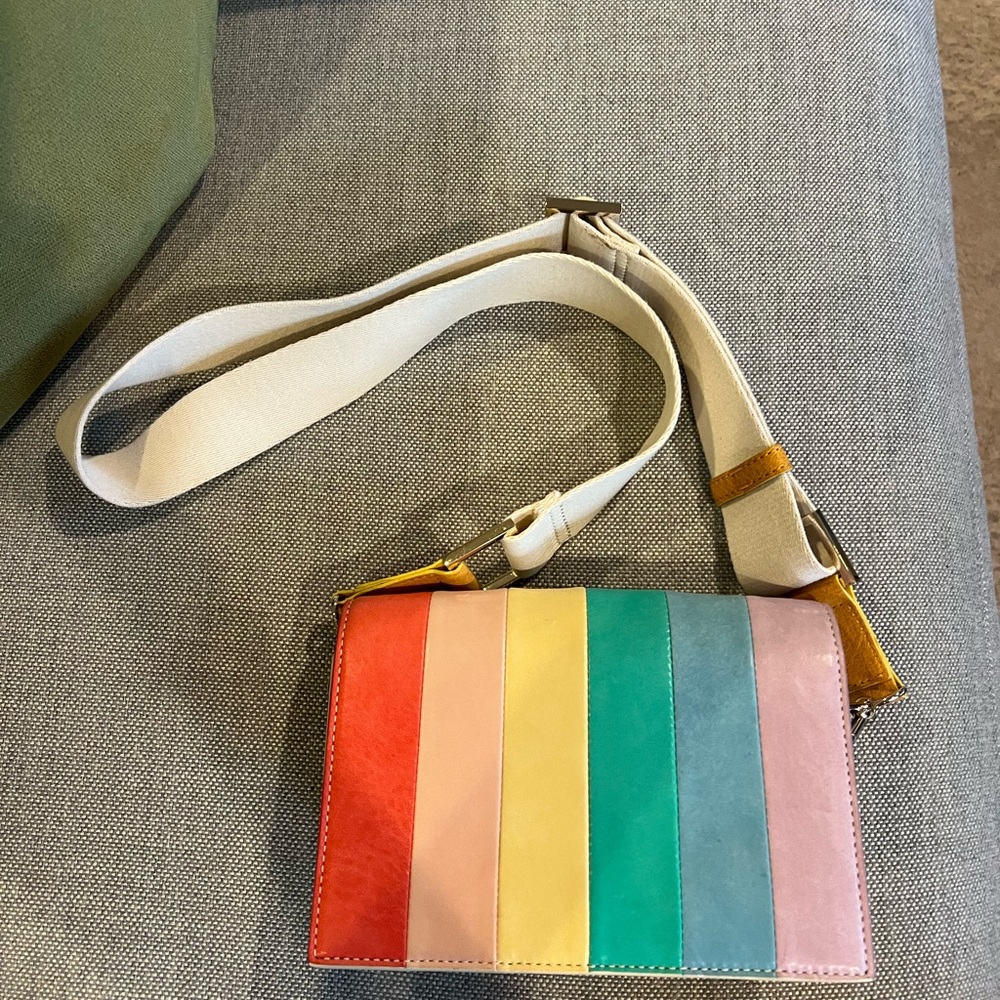 Alice & Olivia rainbow crossbody